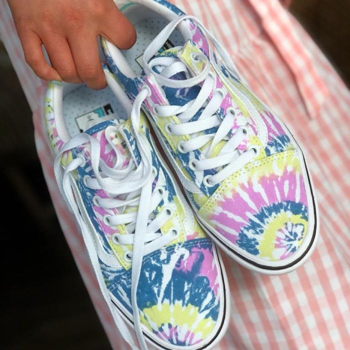 Vans ComfyCush Old Skool (Tie-Dye) Orchid