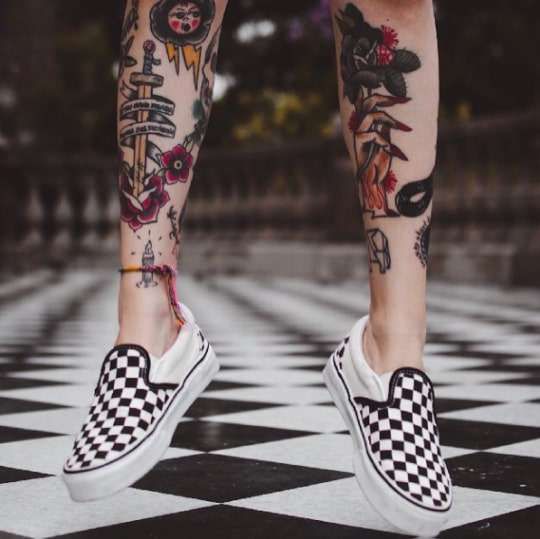 Vans Classic Slip-On Black & White Checkerboard