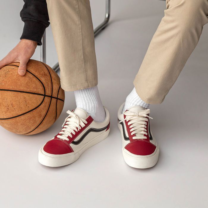 Vans Vault Old Skool LX (Leather) Chili Pepper/Black