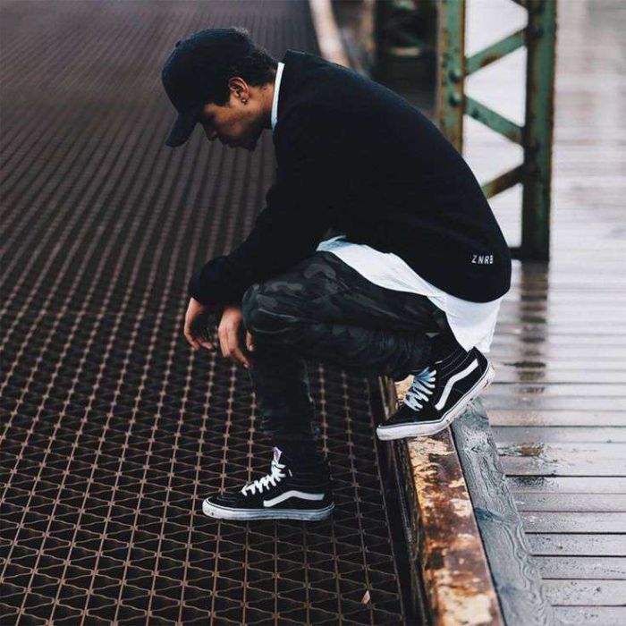 Vans Sk8-Hi Black/White