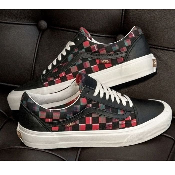 Vans Vault x Baracuta Old Skool LX Black/Tartan Plaid