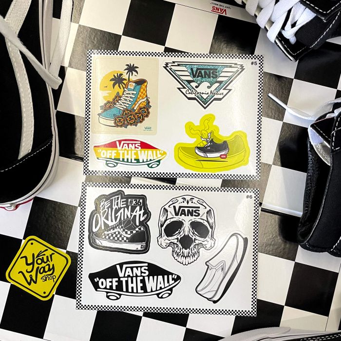 Стикерпаки Vans