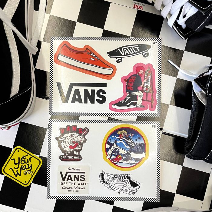 Стикерпаки Vans