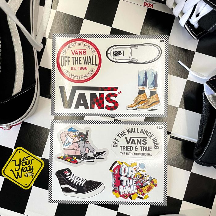 Стикерпаки Vans