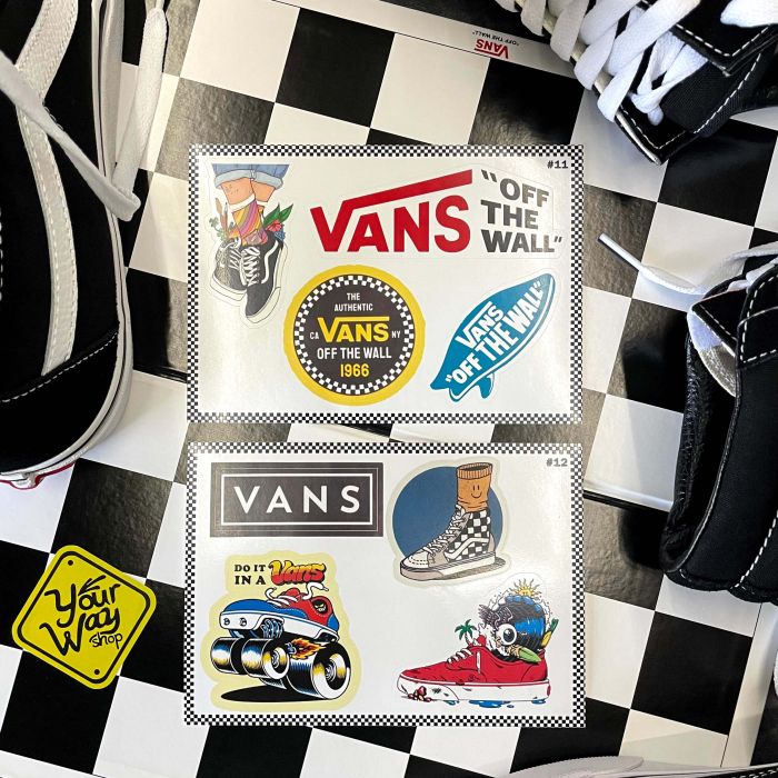 Стикерпаки Vans