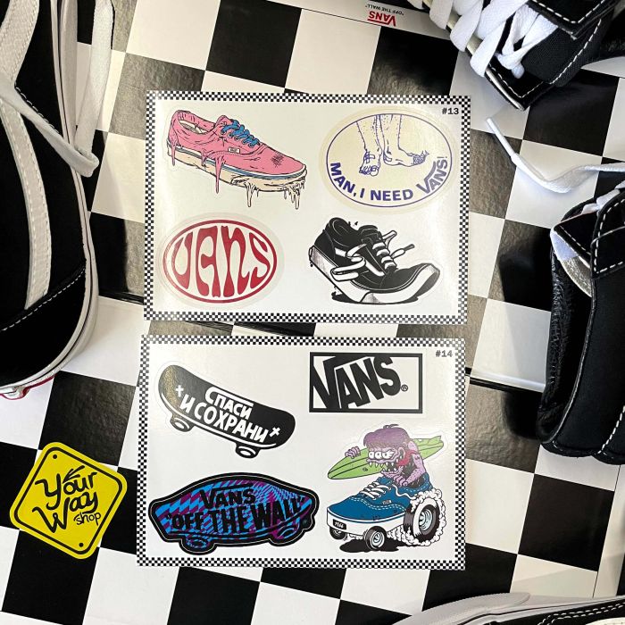 Стикерпаки Vans