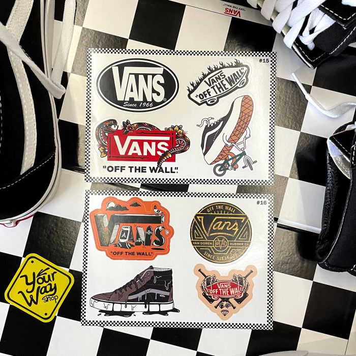 Стикерпаки Vans