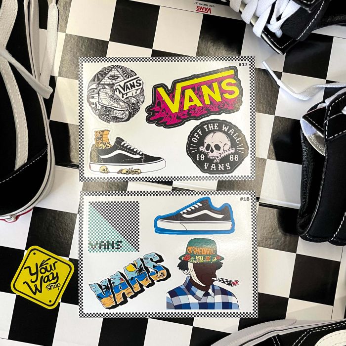 Стикерпаки Vans
