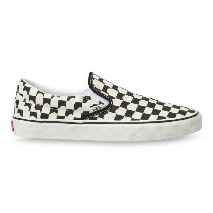 Vans Classic Slip-On UV Ink Black & White Checkerboard