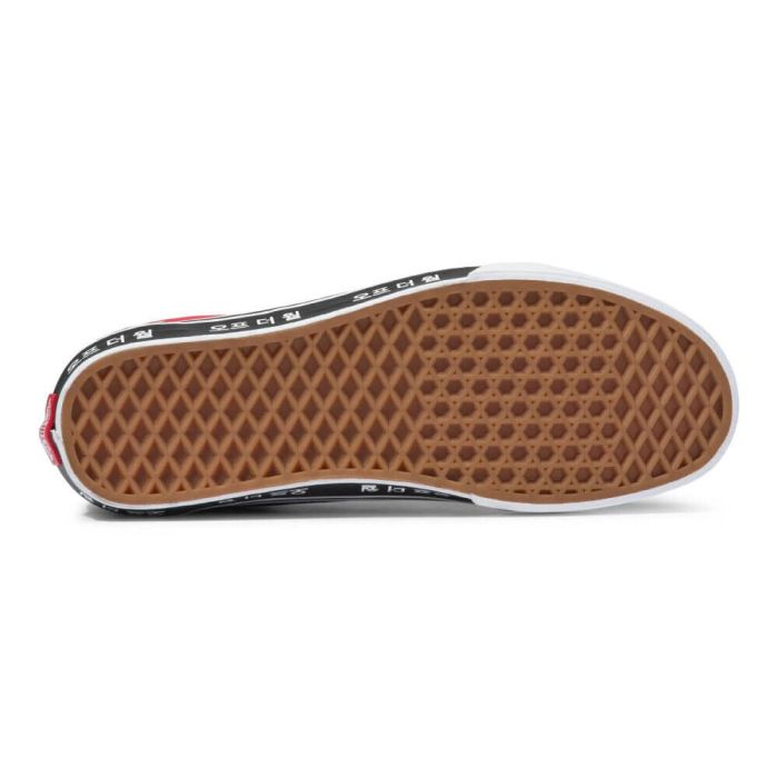 Vans Old Skool (Korean Typography) Racing Red/True Blue