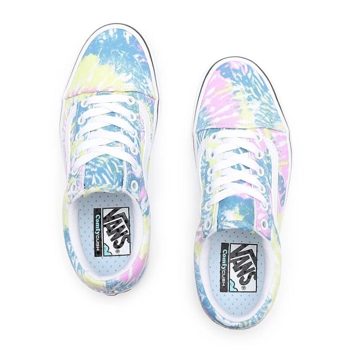 Vans ComfyCush Old Skool (Tie-Dye) Orchid