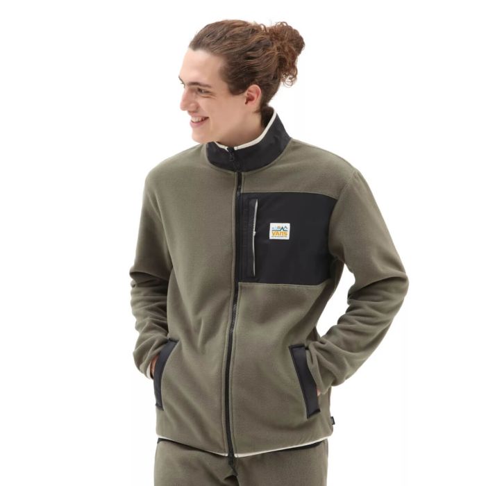 Vans MT Full Zip Sweatshirt Green/Black