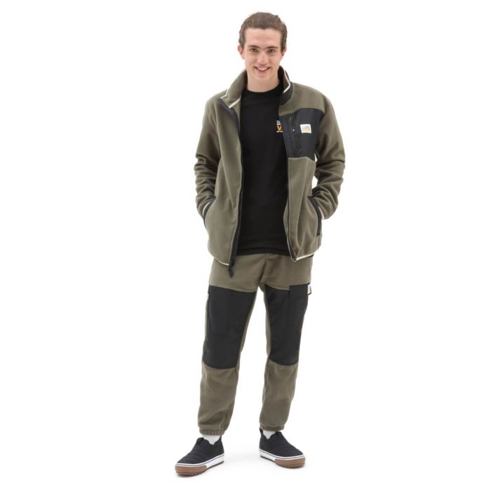 Vans MT Full Zip Sweatshirt Green/Black