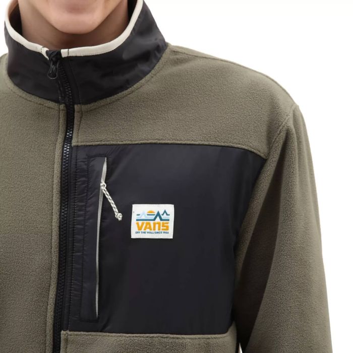 Vans MT Full Zip Sweatshirt Green/Black