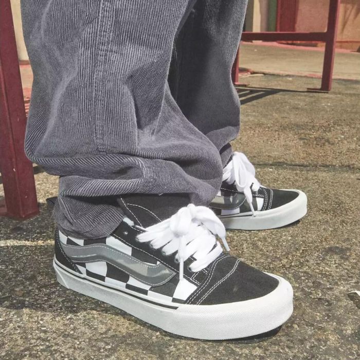 Vans KNU Skool Mega Check Black