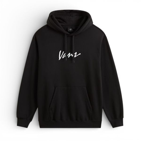 Vans Scripted Pullover Hoodie Black