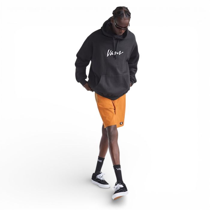 Vans Scripted Pullover Hoodie Black