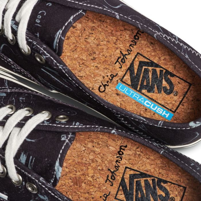 Vans Authentic SF (Chris Johanson) Black/Antique White