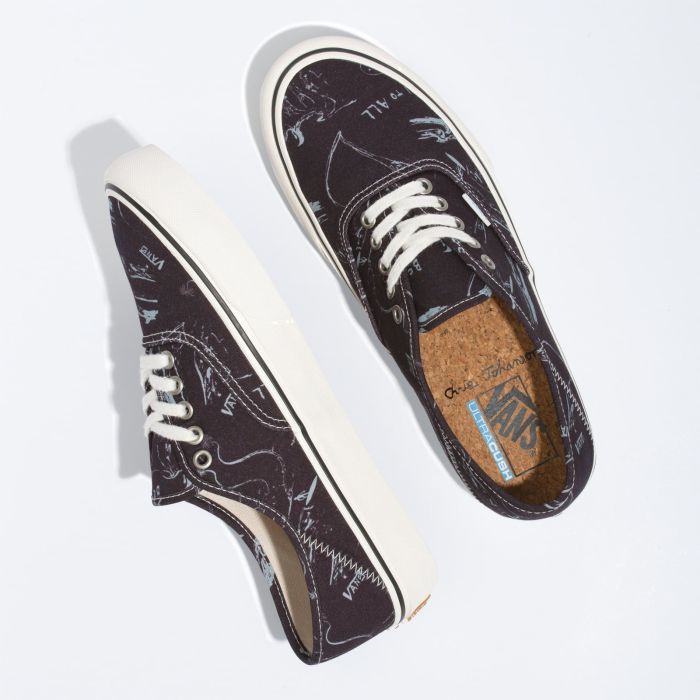 Vans Authentic SF (Chris Johanson) Black/Antique White