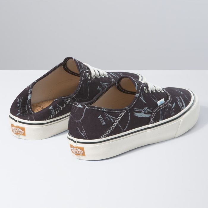 Vans Authentic SF (Chris Johanson) Black/Antique White