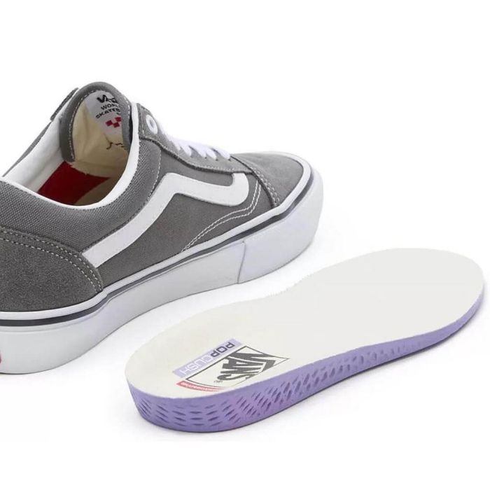 Vans Skate Old Skool Pewter/White