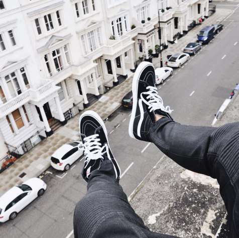 Vans Sk8-Hi Black/White